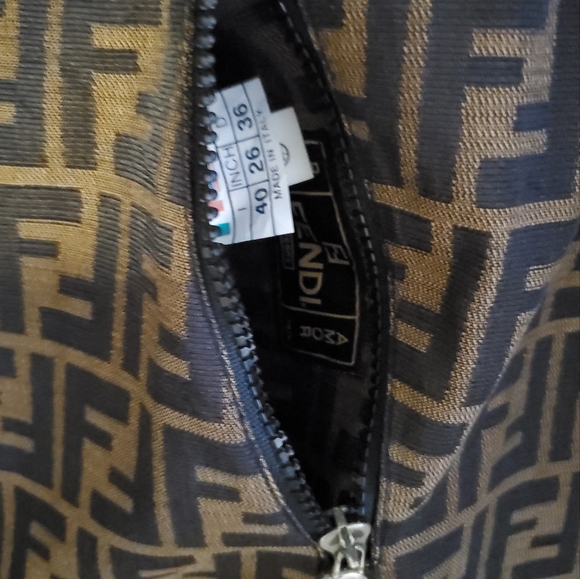 Womans Fendi Monogram Zucca Reversible Jacket - Picture 3 of 6